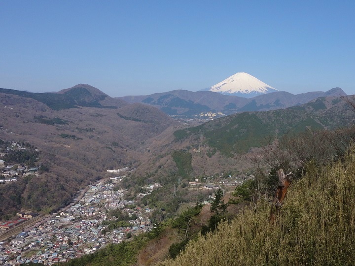 大文字から見た富士山