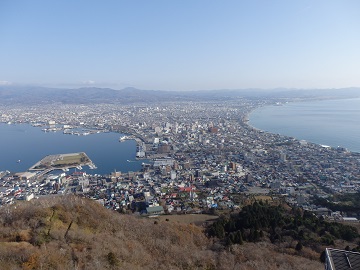 函館山からの眺め