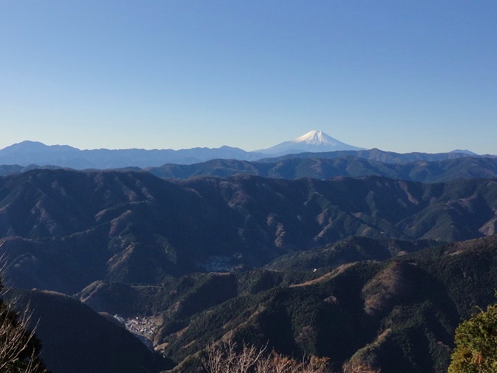 富士山方面の展望